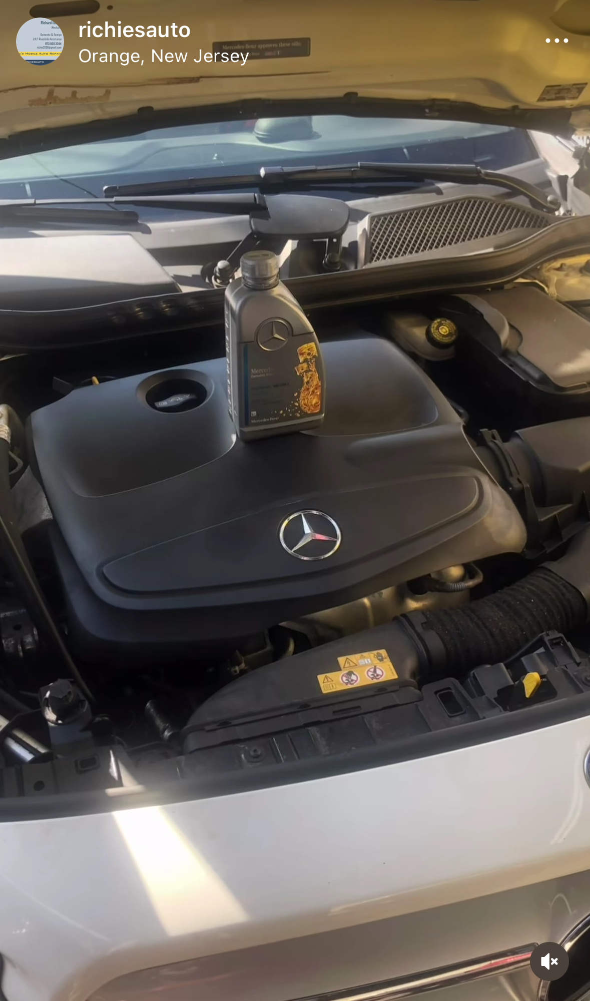 Mercedes-Benz engine service